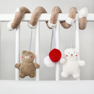 Peluche pour lit bébé Teddy