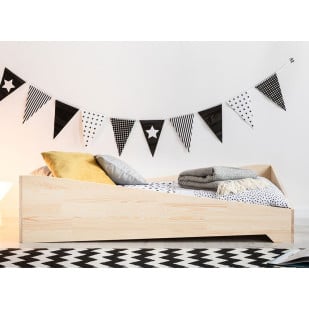 Petit lit bois massif 70x140 Loupiot