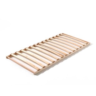 Sommier cadre à lattes en bois 90x200 Viapck