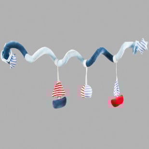 Jouet spirale multisupports Marin