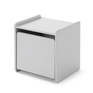 Table de nuit enfant grise Kimy 