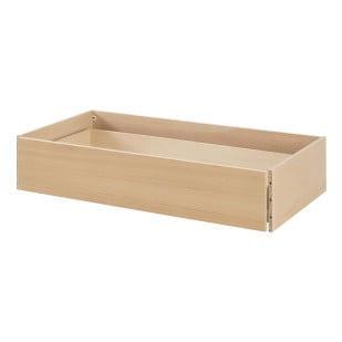 Tiroir lit bébé Pure 60x120 coloris naturel