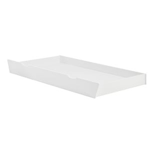 Tiroir pratique pour lit enfant blanc de la collection Swing Pinio