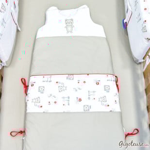 Gigoteuse garcon hiver Ourson Teddy