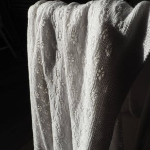 Couverture en tricot pour bébé Retro Woodies