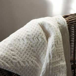 Couverture bébé crochet Boho