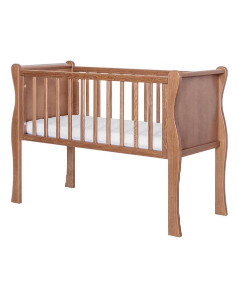 Berceau bébé en bois Noble teinté noyer clair - Woodies