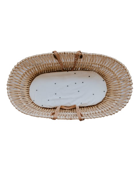 Drap house couffin osier et panier Moïse Piggy