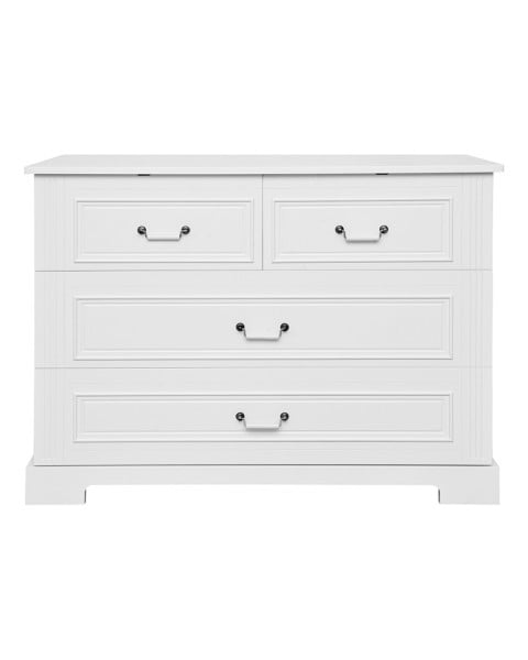Commode enfant 4 tiroirs Lys blanche