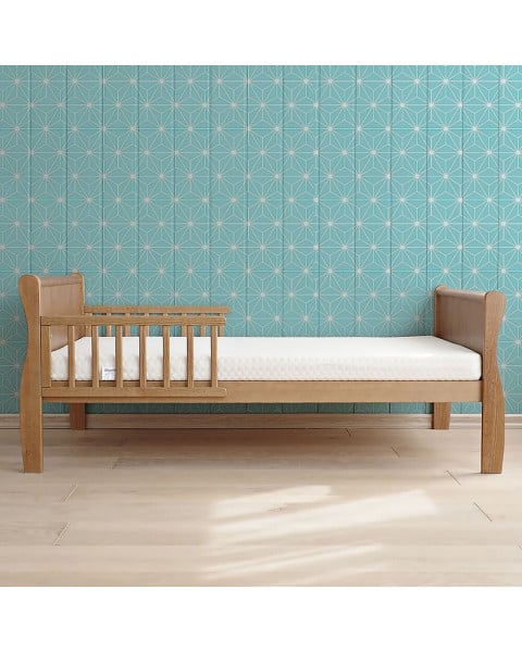 Lit Avec Barrière 70x140 Enfant Vintage Noble- Woodies