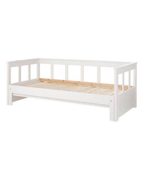 Lit Banquette Extensible 90x200 Blanc - PIKB9114 - Vipack
