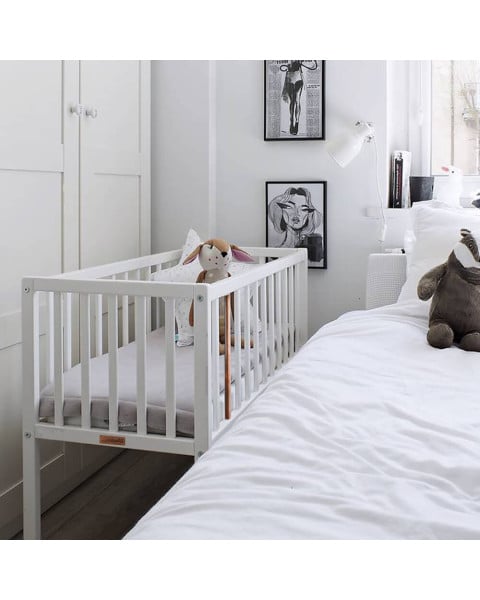 Lit Berceau Blanc 90x40 Pour Bébé Stardust - Meuble Woodies