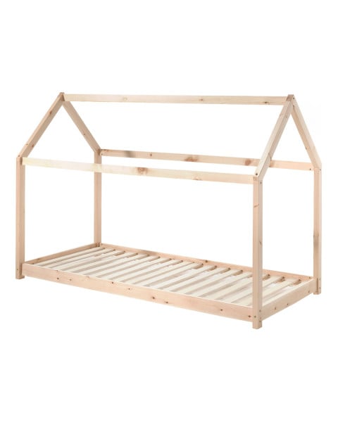Lit cabane en forme de maison pour enfant - CABE9010-Vipack
