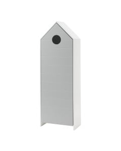 Armoire cabane de plage grise Deauville pour enfant