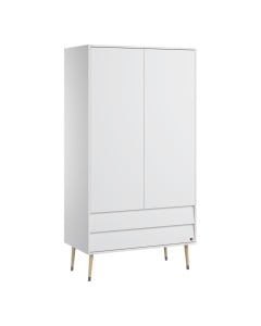 Armoire chambre Bosque Vox blanche avec penderie