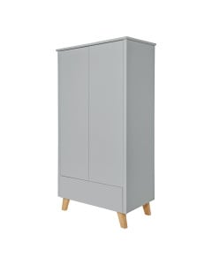 Armoire de chambre grise pour enfant Zaza