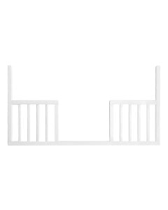 Barrière amovible lit bébé Woodies 60x120 blanche