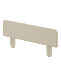 Barrière de lit Miloo Pinio coloris champagne, sécurité pour lit bébé et enfant Pinio, design arrondi et finition mate adaptée à la chambre d’enfant