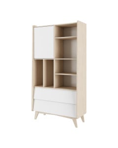 Bibliothèque avec tiroir et porte Boheme
