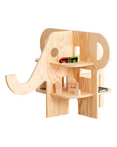 Bibliothèque Montessori En Bois Éléphant - Adeko