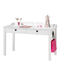 Bureau Coeur pour fille 