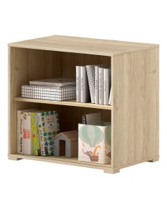 Caisson bibliothèque Sam pour lit mi-haut, rangement déco. Disponible chez Le Jurassien - Vipack.`