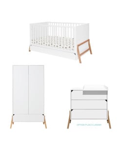 Chambre bébé complète Ström blanche