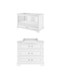 Chambre bébé avec lit évolutif 70x140