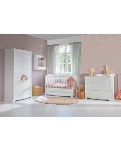 Chambre Complète Bébé Blanche Royal Pour Fille - Bellamy