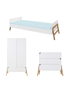 Chambre enfant complète Ström blanche