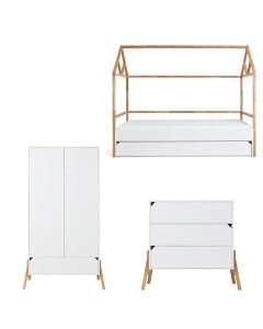Chambre enfant Scandinave avec lit cabane Strom