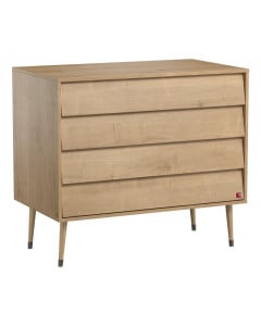 Commode bébé Bosque Vox bois oak 4 tiroirs