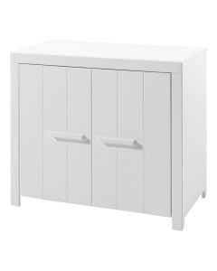 Commode placard 2 portes blanche Blos