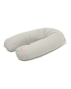 Coussin de maternité Birds, idéal pour un soutien pendant l'allaitement, avec un design simple et apaisant et un joli motif d'oiseau brodé - Pony Design.