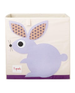 Cube de rangement jouets Lapin 3 Sprouts