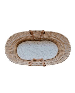 Drap housse pour panier Moïse et couffin en osier Woods