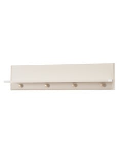 Étagère murale décorative Petite Lune Pinio, coloris champagne, patères dorés, style scandinave et design épuré