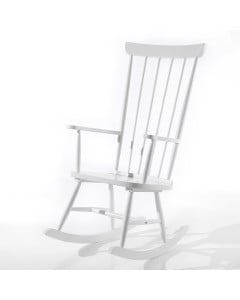 Rocking-chair blanc Vipa