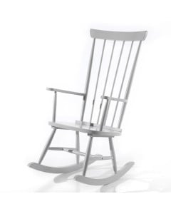Fauteuil allaitement rocking-chair gris
