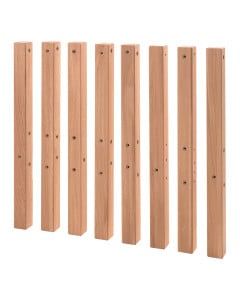Kit séparation lit superposé Forrest bois foncé chêne massif par Vipack, modulable, vendu chez le Jurassien.