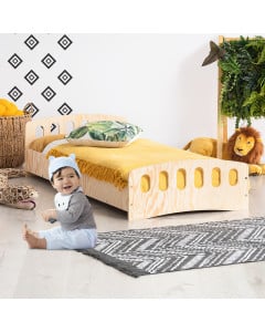 Lit Bas Montessori Pour Enfant À Partir de 2 Ans - PP2 - Adeko