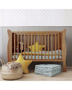 Lit En Bois Bébé Vintage 70x140 Noble - Lit Bébé - Woodies