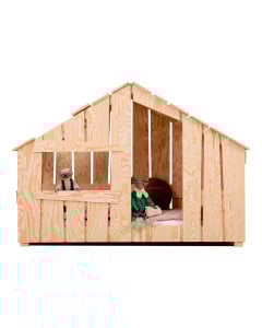 Lit Enfant Cabane En Bois Original - Durable et Écologique Fred fabriqué par Adeko