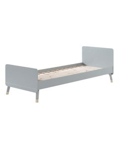 lit enfant gris Rétro Kids 90x200