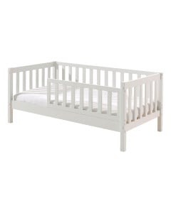 Petit Lit Junior Avec Barrière 70x140 Blanc - PBBE7014 - Vipack
