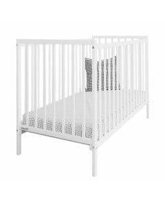 Lit Pour Bébé Blanc 60x120 Dream - Mobilier Chambre Woodies