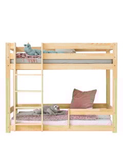 Lit superposé avec échelle latérale Adeko modèle CLPB : design minimaliste et fonctionnel pour une chambre d'enfant moderne