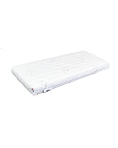 Matelas pour lit bébé 60x120 bébé déhoussable Dododou de P'tit Dodo, mousse polyuréthane, coutil coton