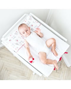 Matelas à langer imperméable pour table de change Confetti