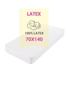 Matelas bébé latex BabyLatex 70x140 cm